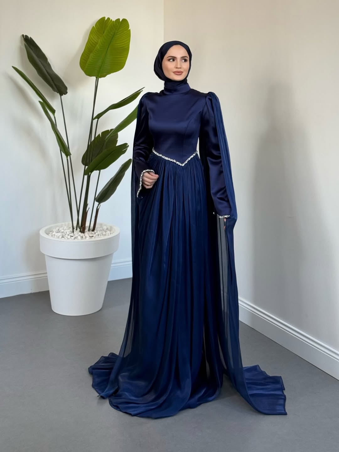 Nuvell Taşlı Abiye