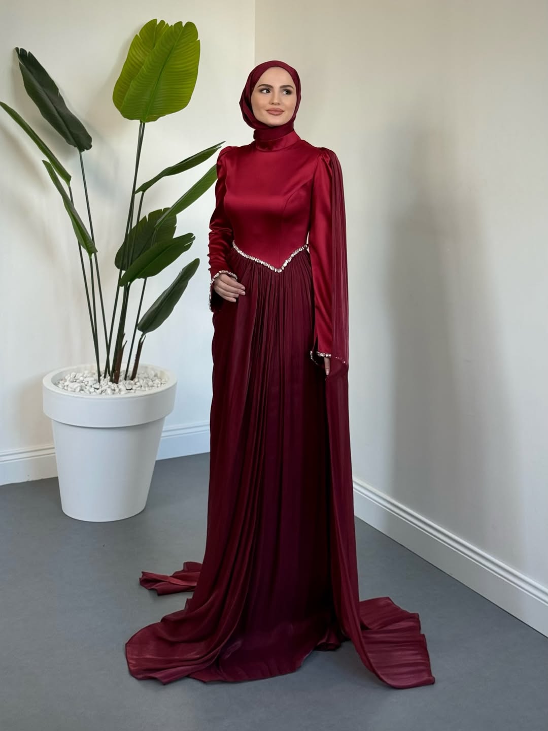 Nuvell Taşlı Abiye